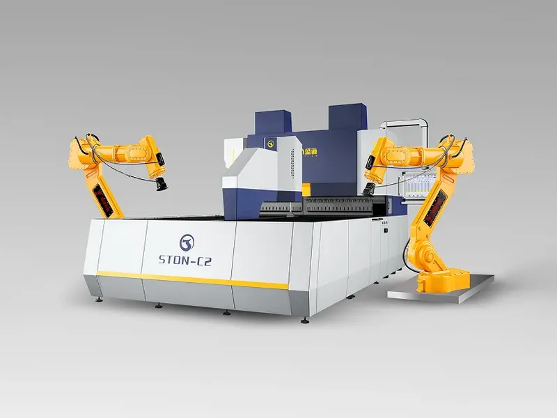 Robot destekli STON C2 panel bükme makinesinin görseli